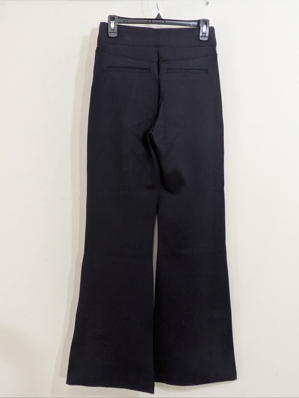 NEW Spanx Navy Blue High Rise Flare Perfect Pants - Size Medium Womens - Picture 4 of 6